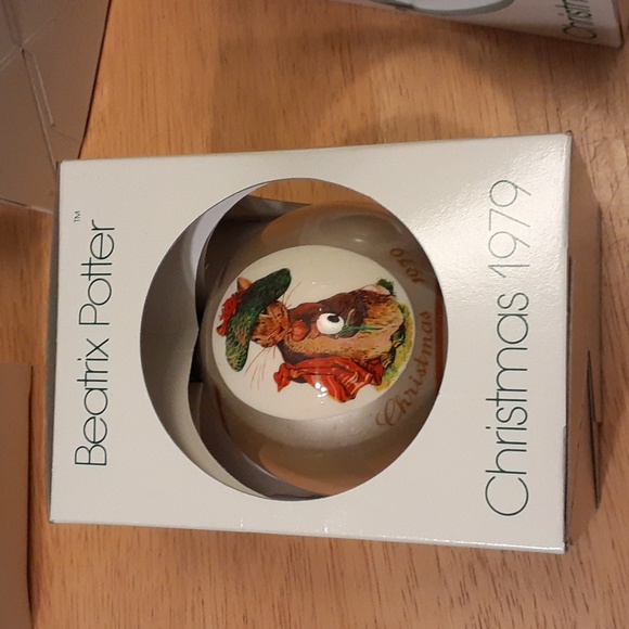 Bundle of 5 Vintage Schmid Beatrix Potter Collection Ornaments V101 - Picture 7 of 16